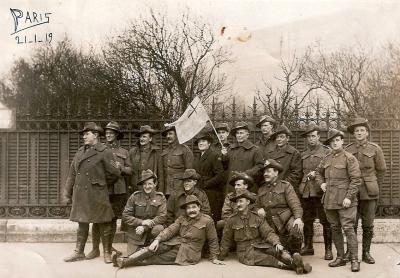 World War 1 , Europe France Paris, 1919