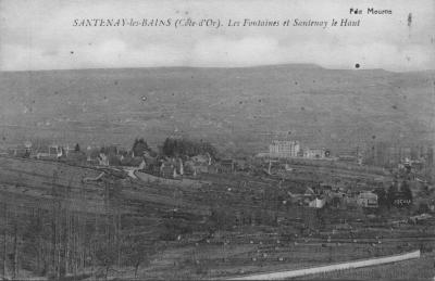 World War 1, Europe France Santenay-les-Bains, 1914