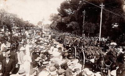 World War 1, Australia Western Australia Perth, Australian Field Artillery, 1914