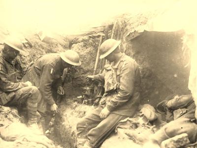 World War 1, Europe Menin Belgium, 28 Battalion, 1918