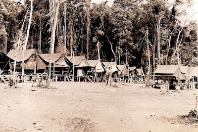 World War 2, Papua New Guinea Yalu, Royal Australian Engineers 2/1 Australian Forestry Company, 1945