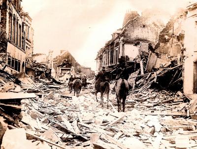 World War 1, Europe Peronne, 1918