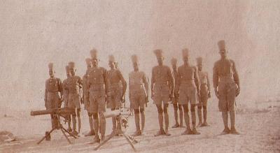 World War 1, Europe Turkey Gallipoli, Indian Machine Gun Section, 1915