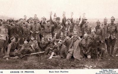 World War 1 , Europe, Pozieres,1917