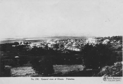 World War 1, Middle East Palestine Djenin, 1918