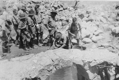 World War 2, Middle East Israel Nazareth, 2/48 Battalion, 1942