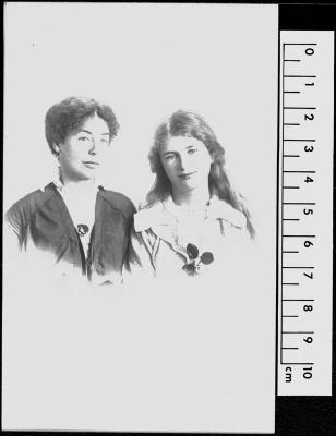 MRS VIOLET ABRAHAM AND DAUGHTER OLIVE