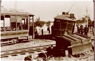 TRAM DERAILMENT AT CRAWLEY BAY