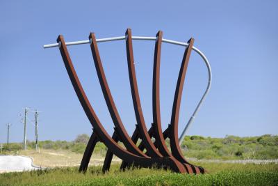 Eglinton Boat Ribs (Roundabout Sculpture)