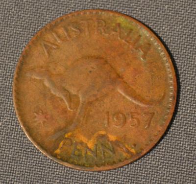 AUSTRALIAN PENNY - 1957