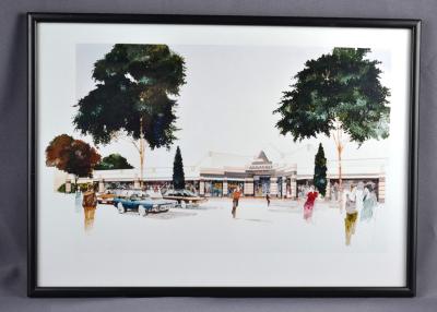 PRINT OF ARMADALE SHOPPING CENTRE