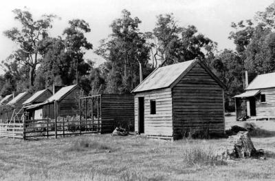 Single men's quarters Nannup Mill. C. 1926 0 1950