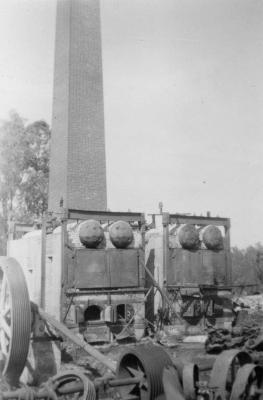 Nannup Mill after fire 6/2/1954