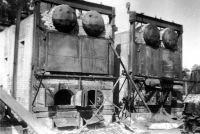 Nannup Mill after fire 6/2/1954