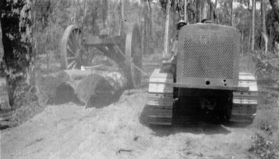 Log hauling Nannup bush