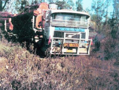 Truck driver Dennis Russell R & N Palmer - Bunnings
