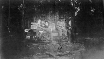 Fettler's Gang - Don Cole on right
