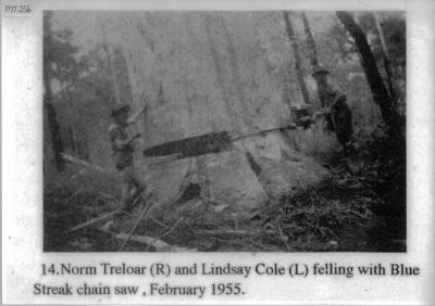 Right. Norm Treloar - Left. Lindsay Cole