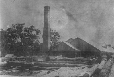 Timber Mill scene (Whereabouts unknown)