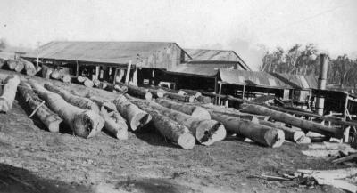 Timber Mill scene (Whereabouts unknown)