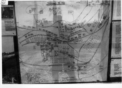 Jarrahwood Township Layout Pre 1950. From Jarrahwood display