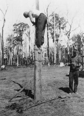 Charlie Doe Snr. & son inlaw George Dunn - East Nannup 1930