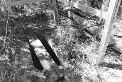 Old well and wooden log trough at 43 kilometre on Brockman Highway 7th February 2016