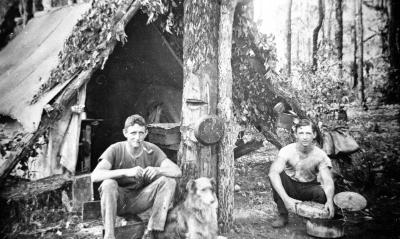 Alf Pickles & Mate at Sleeper Cutters Camp