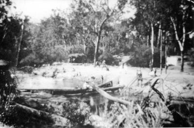 Ted DeNeves Pool - Blackwood River 1935