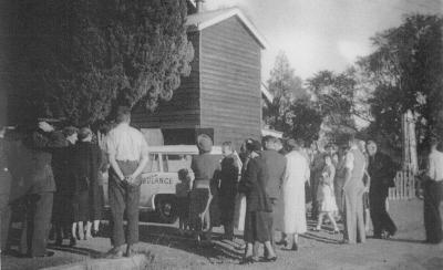 Blessing of Ambulance at Nannup Hall