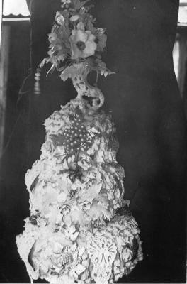 Nellie Blythe's (Neé Bower) Wedding Cake (All Icing Decorations)