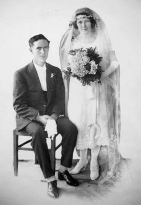 John Arnold Talbot & Margaret Catherine Kearney - Feb 1926 (First couple married St. Thomas Moore Church - Father Butler)