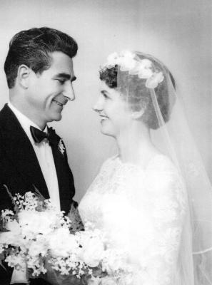 Vic & Val Gazzola (Nee Rhoda) 1959