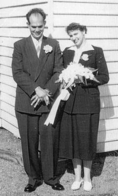 Maria & Walter Schaler St Josephs Nannup 22/4/1957