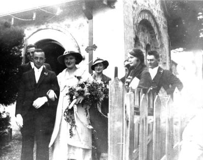 Kath Harrison & Fred Stallard 6/7/1935
