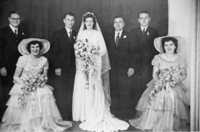 Kelva Badrick & Norm Kealley 24/3/1951