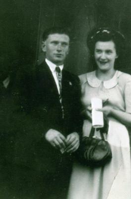 Alan Kearney married Shirley Longbottom August 11th 1950