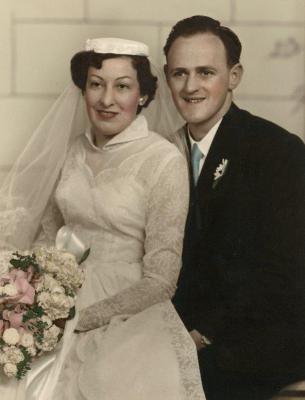 Basil Kingshott married Ennis (Neé Mowday) on the 18th October 1958