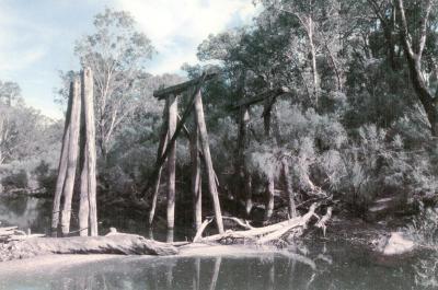 Old railway bridge south of Nannup