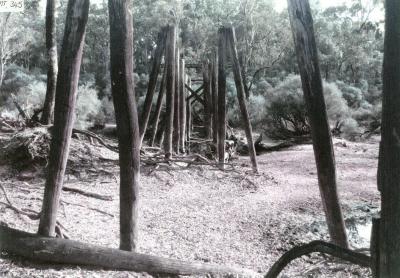 Old railway bridge south of Nannup