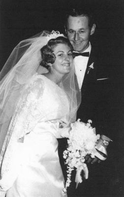 Sandra (Nee Groves) and David Dunnet. Married 1968