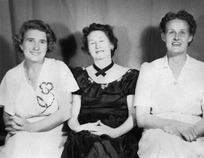 Isabel Guthridge (Bella) Mrs Hutchins, Mrs Woods. 