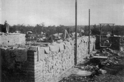 Construction of Masonic Hall