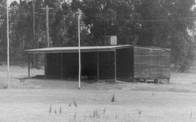 Old Change shed at Nannup Football Ground