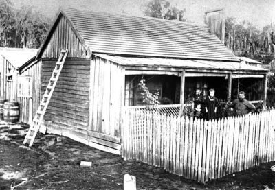 Jarrahwood timber house