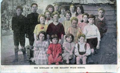 Scholars of Barrabup State School 1924