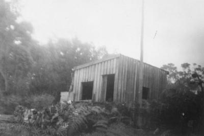 September 1961 Ellis Creek Hut - Used for camping