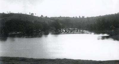 Vern Dunnet's orchard from Balingup Rd