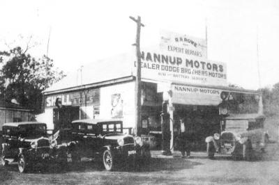 Nannup Motors - C 1930