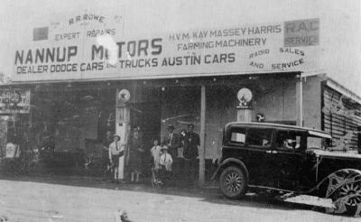 Nannup Motors - C 1930